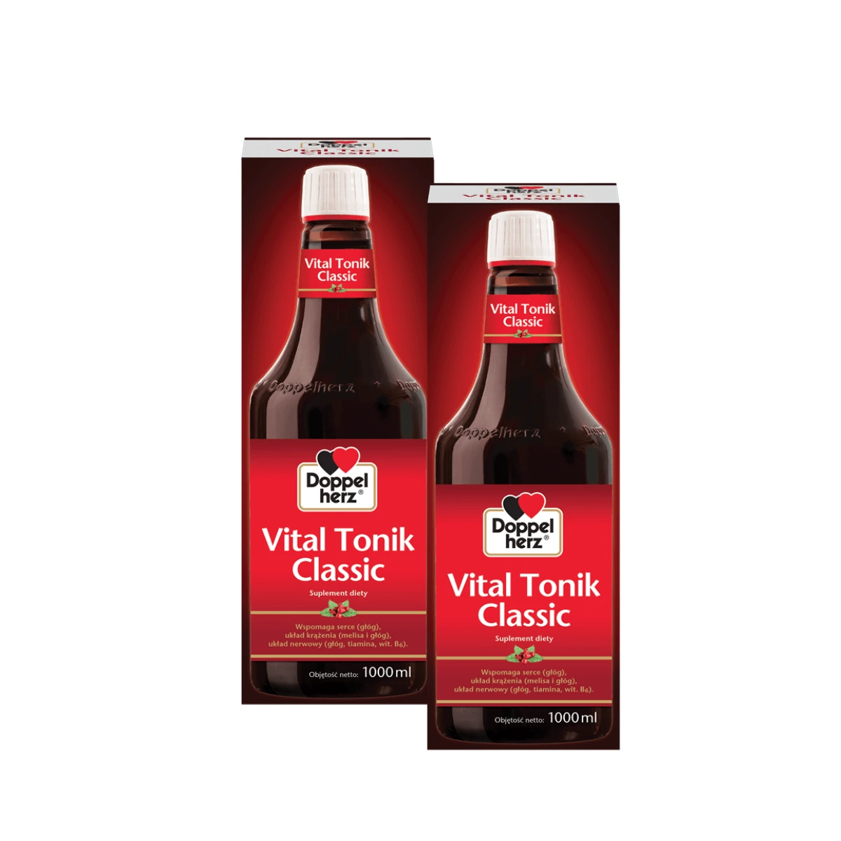 2x Doppelherz® aktiv Vital Tonik Classic 2x1000 ml ZESTAW - sklep