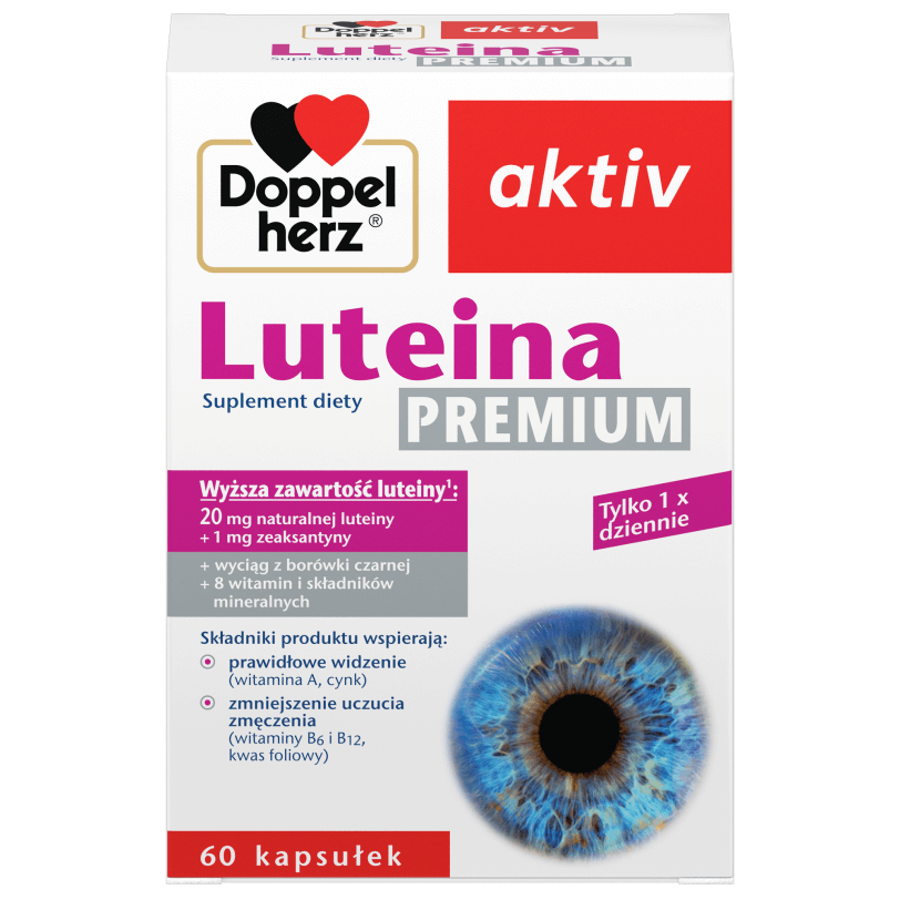 Doppelherz® aktiv Luteina PREMIUM, 60 kapsułek