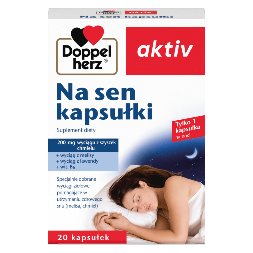 Doppelherz® aktiv Na sen kapsułki, 20 kapsułek