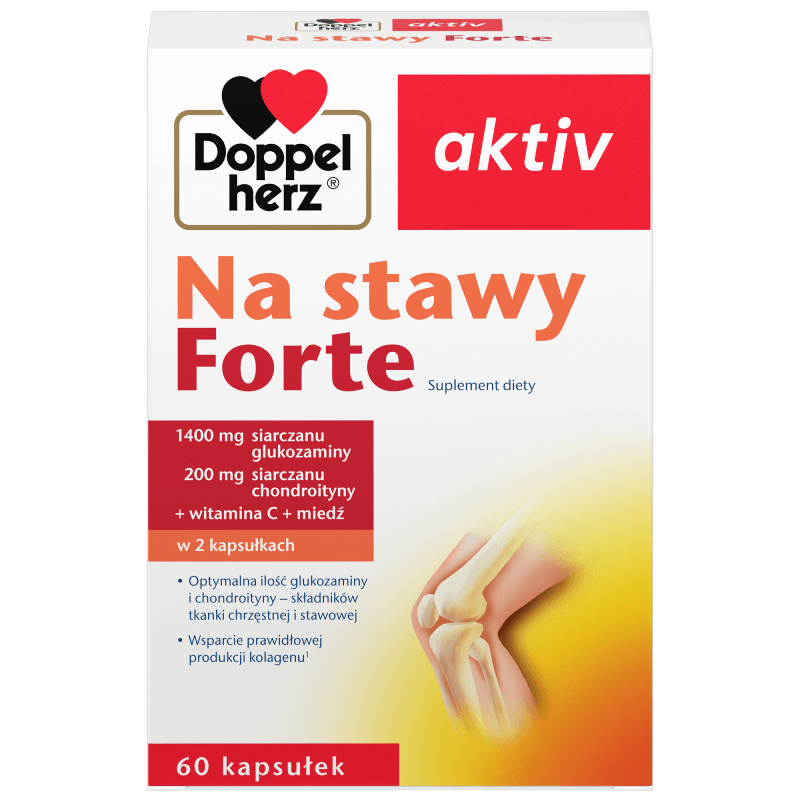 Doppelherz® aktiv Na stawy FORTE, 60 kapsułek